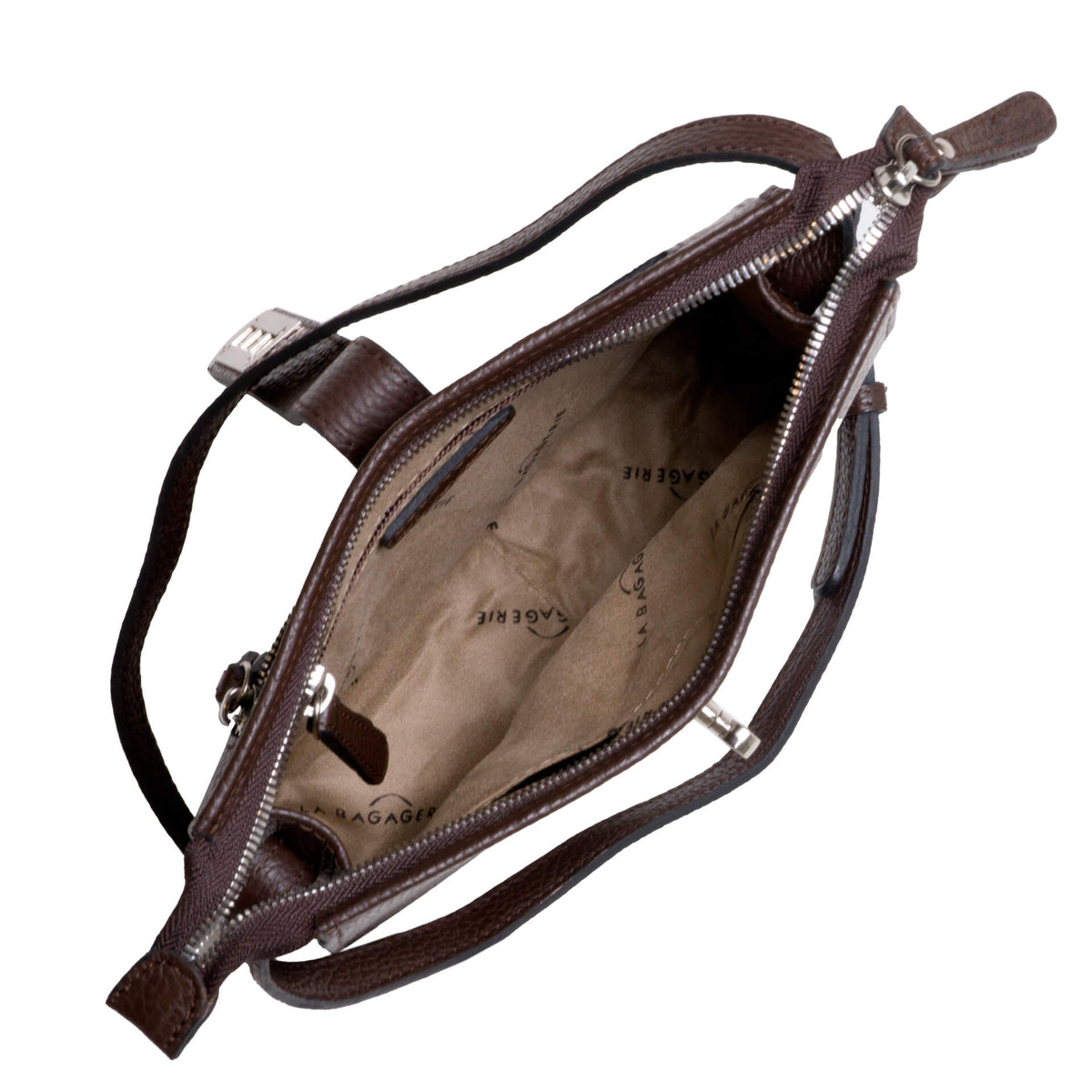 Sac Bandoulière Fly Marron PM