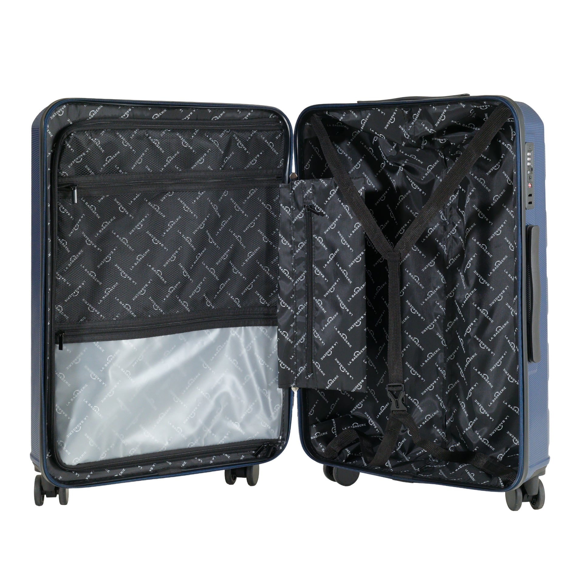 Valise Medium Lucky24-Bleu
