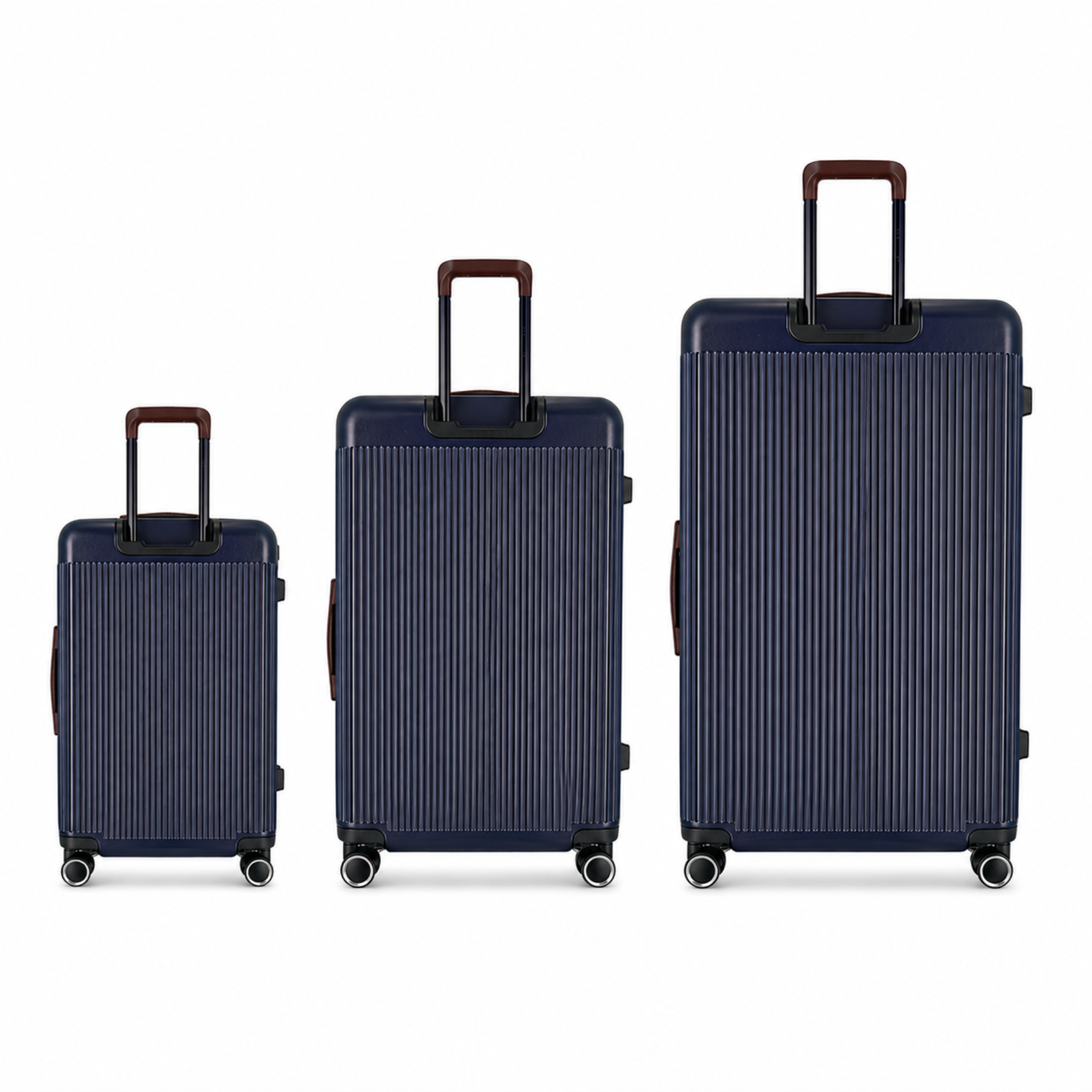 Trio de valises Green - Bleu