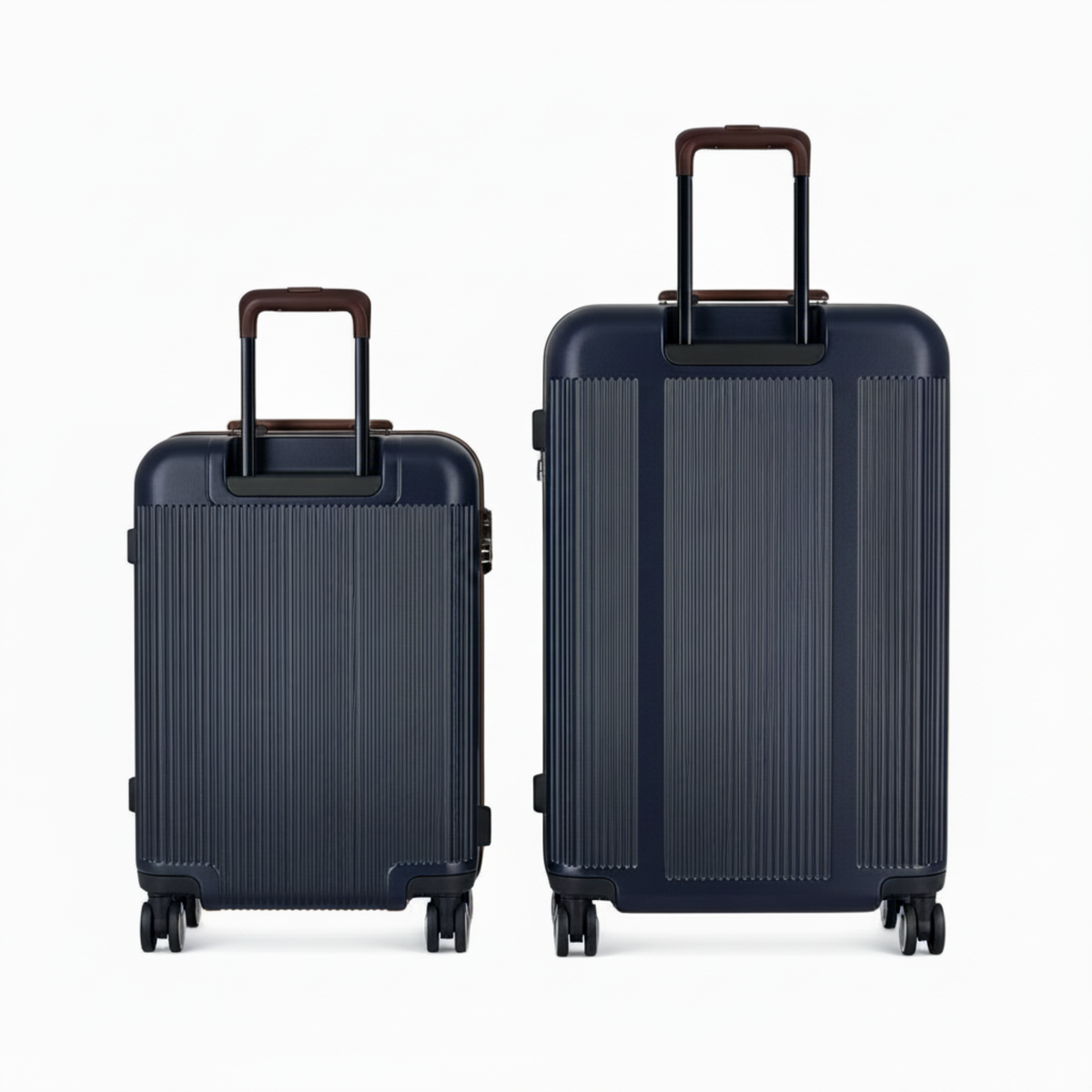 Duo de valises Green (Cabine + Medium) - Bleu