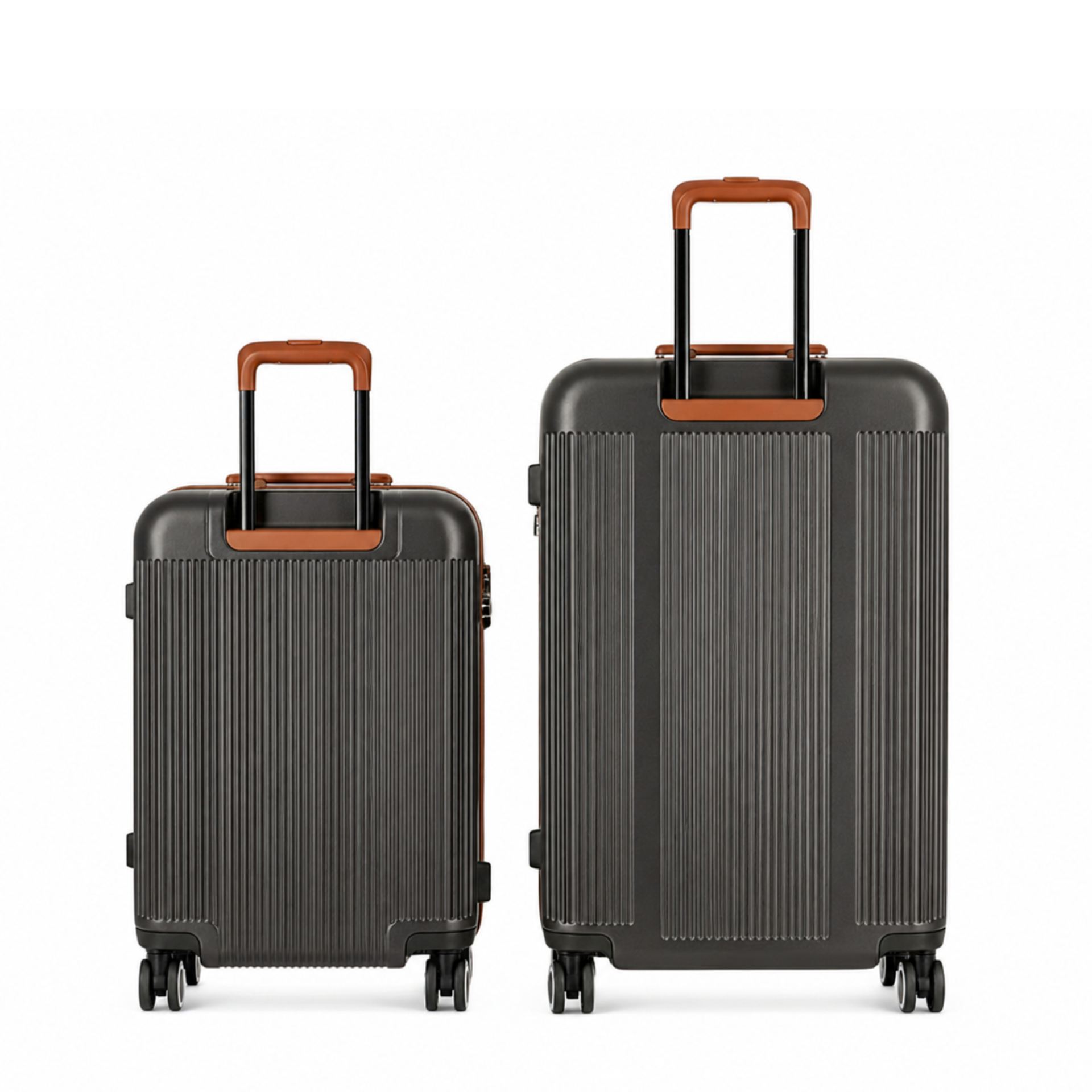 Duo de valises Green (Cabine + Medium) - Gris Anthracite