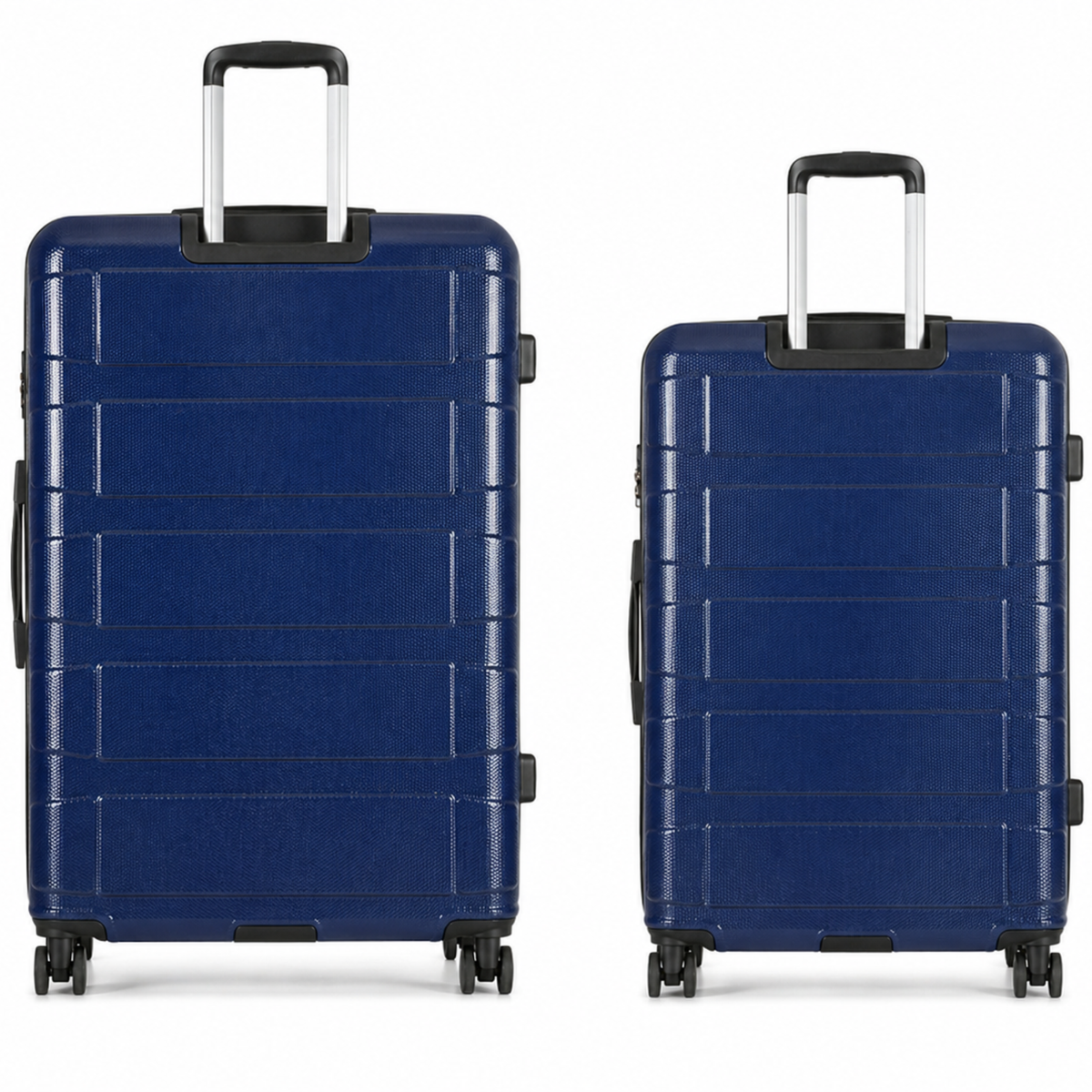 Duo de valises Lucky (Medium + XL) - Bleu