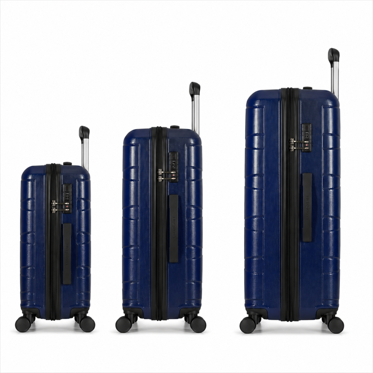 Trio de valises Lucky - Bleu