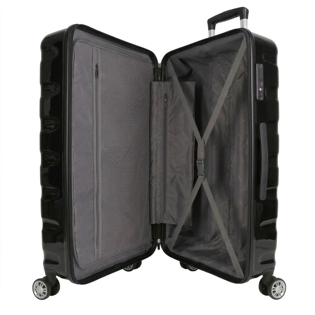 Valise Medium 4 Roues V2 - Noir