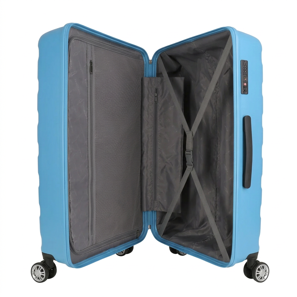 Valise Medium 4 Roues V2 - Bleu