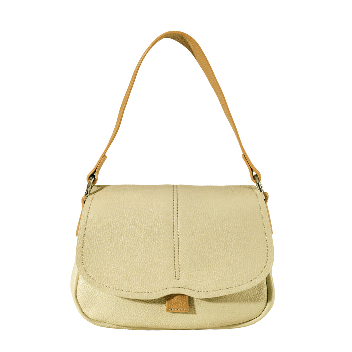 Sac ARIANA - Crème/ Marron