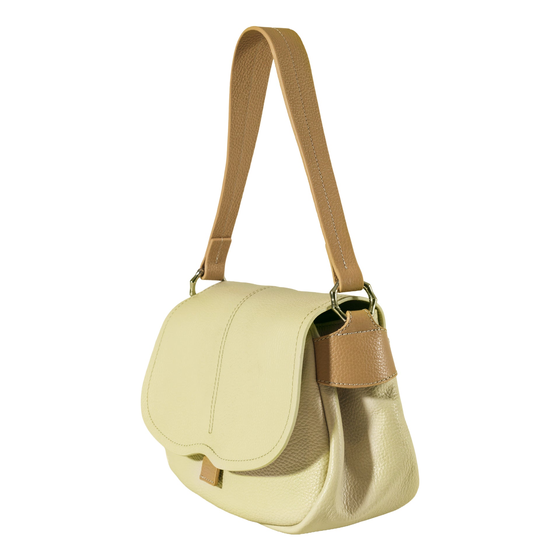Sac ARIANA - Crème/ Marron
