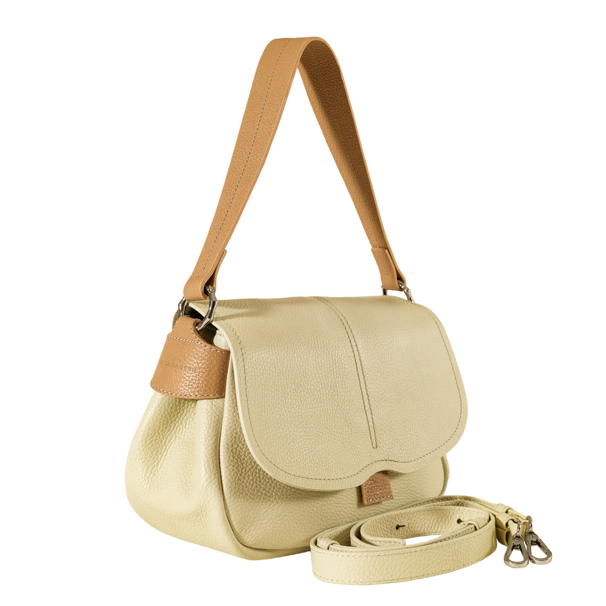 Sac ARIANA - Crème/ Marron