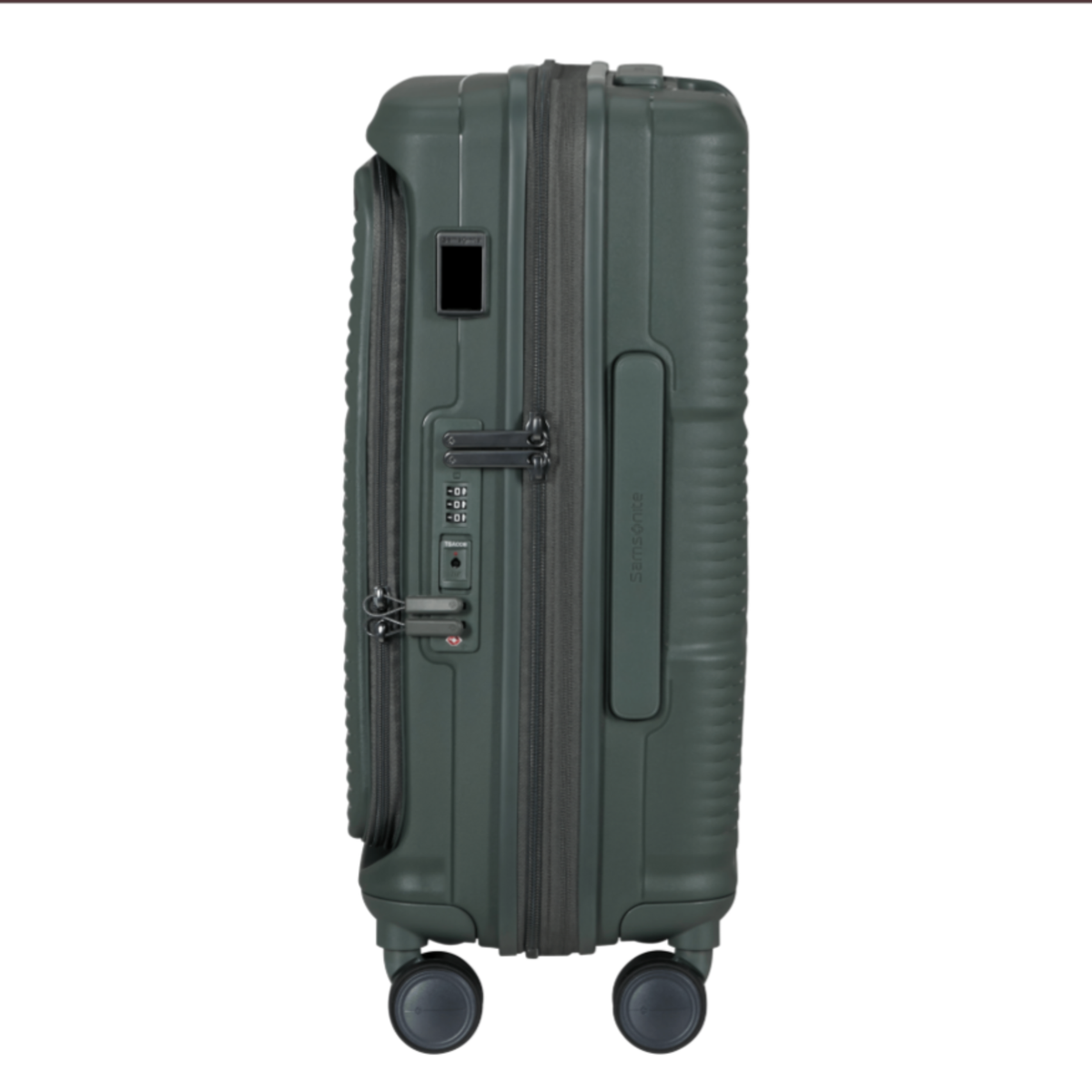 Valise Samsonite Paralux 55 cm - Verte