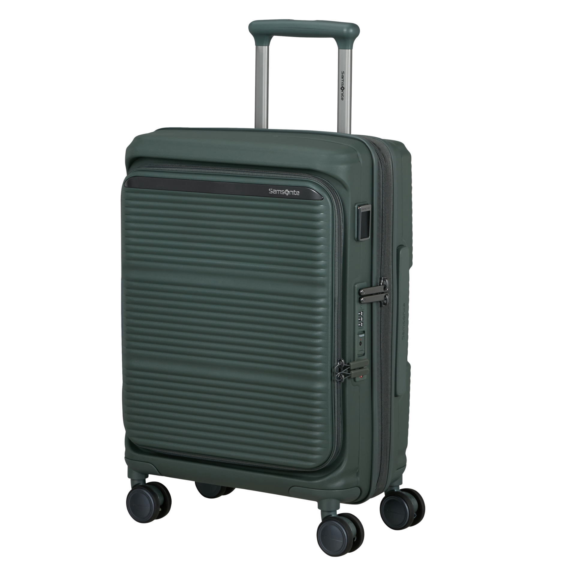 Valise Samsonite Paralux 55 cm - Verte