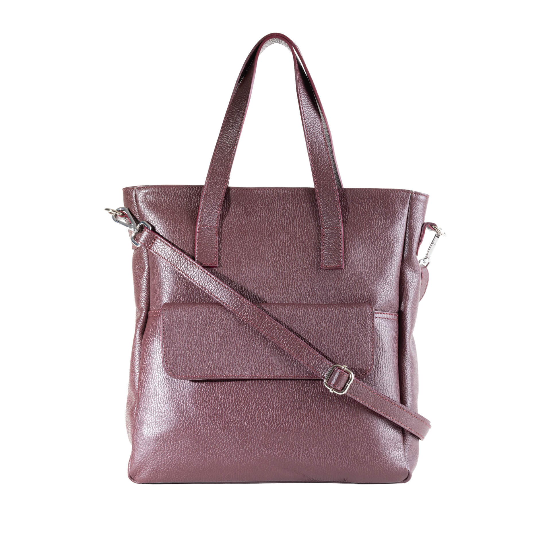 Inès burgundy Bag
