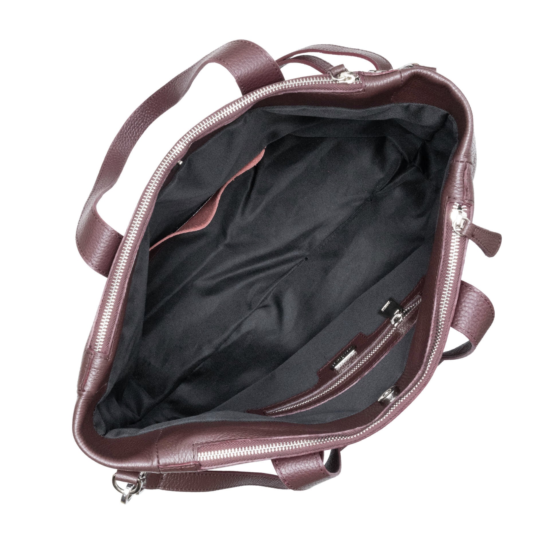 Inès burgundy Bag