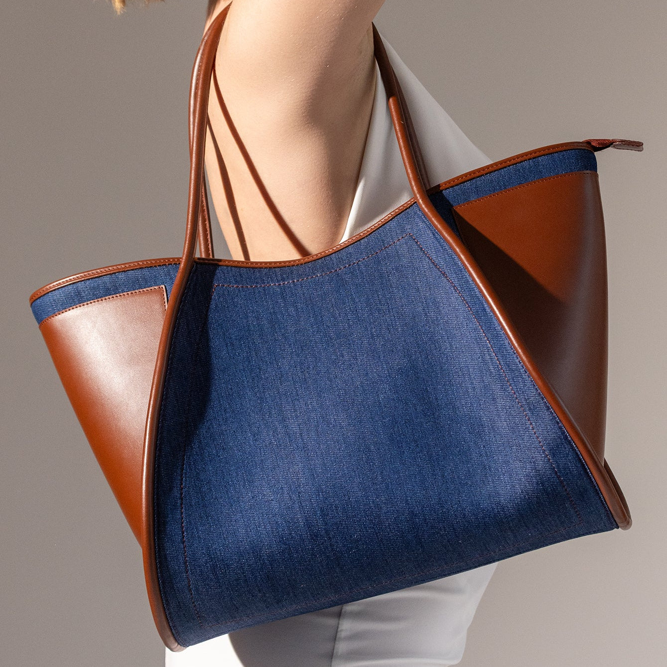 Jean tote bag