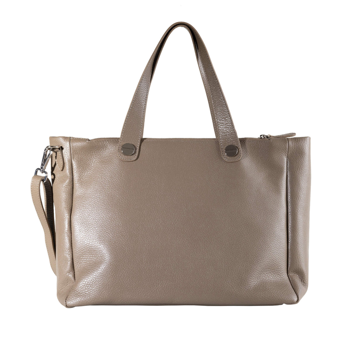 Léa Taupe Tote Bag