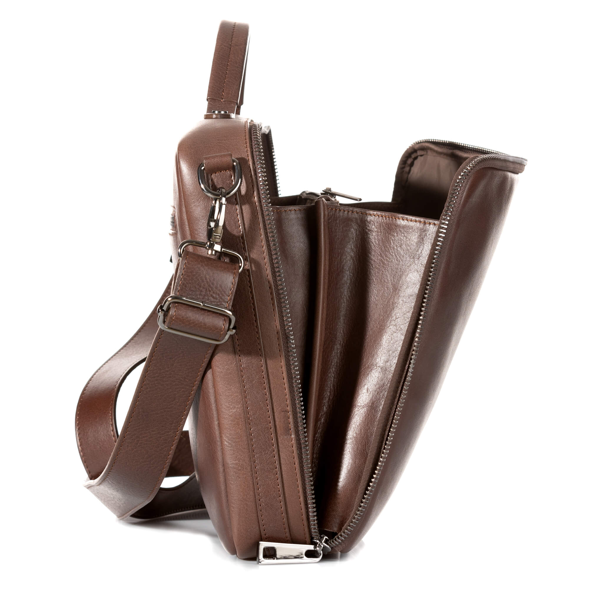 Sac Porte Document Sanremo - Marron