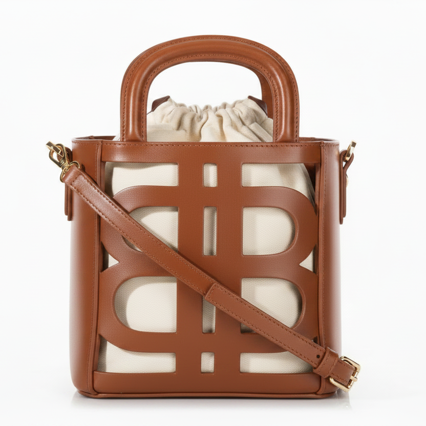 Sac à Main Seau LB - Camel