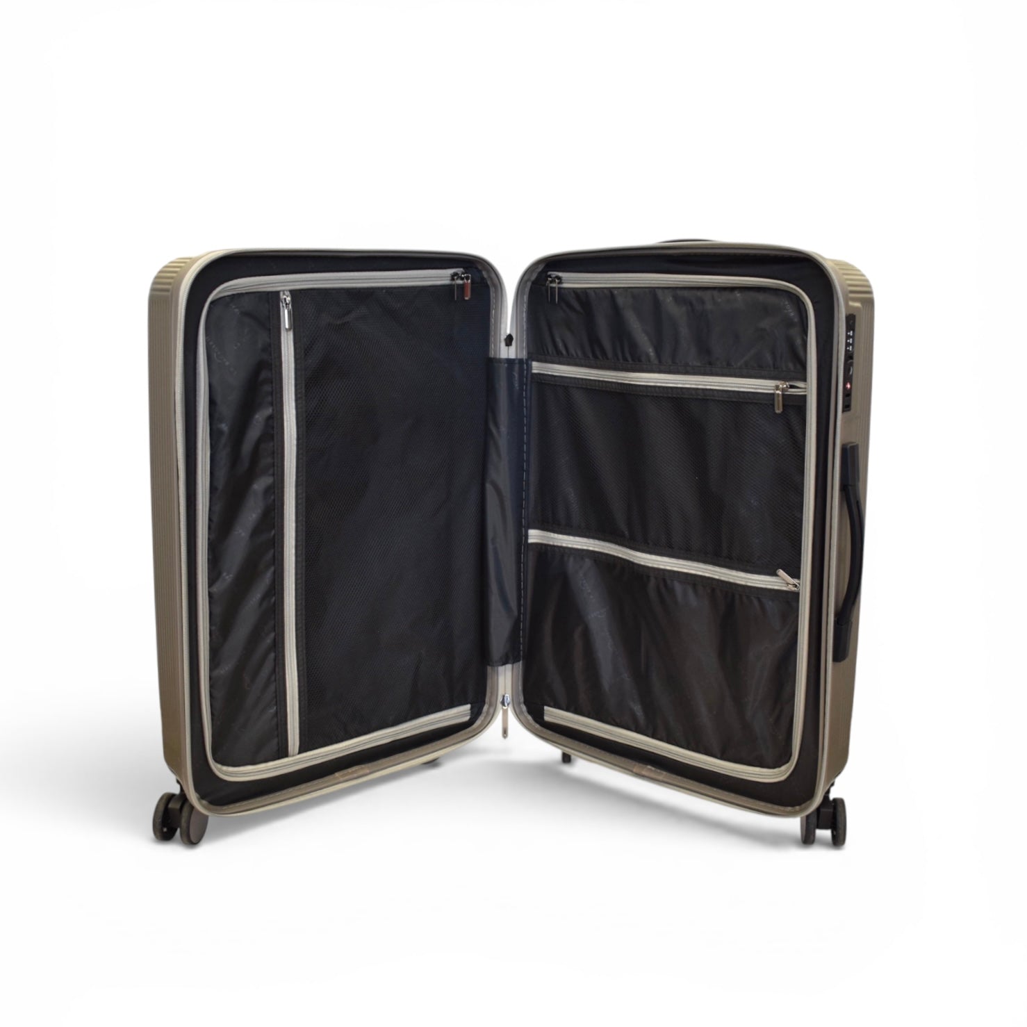 Valise Medium Plume - Argent