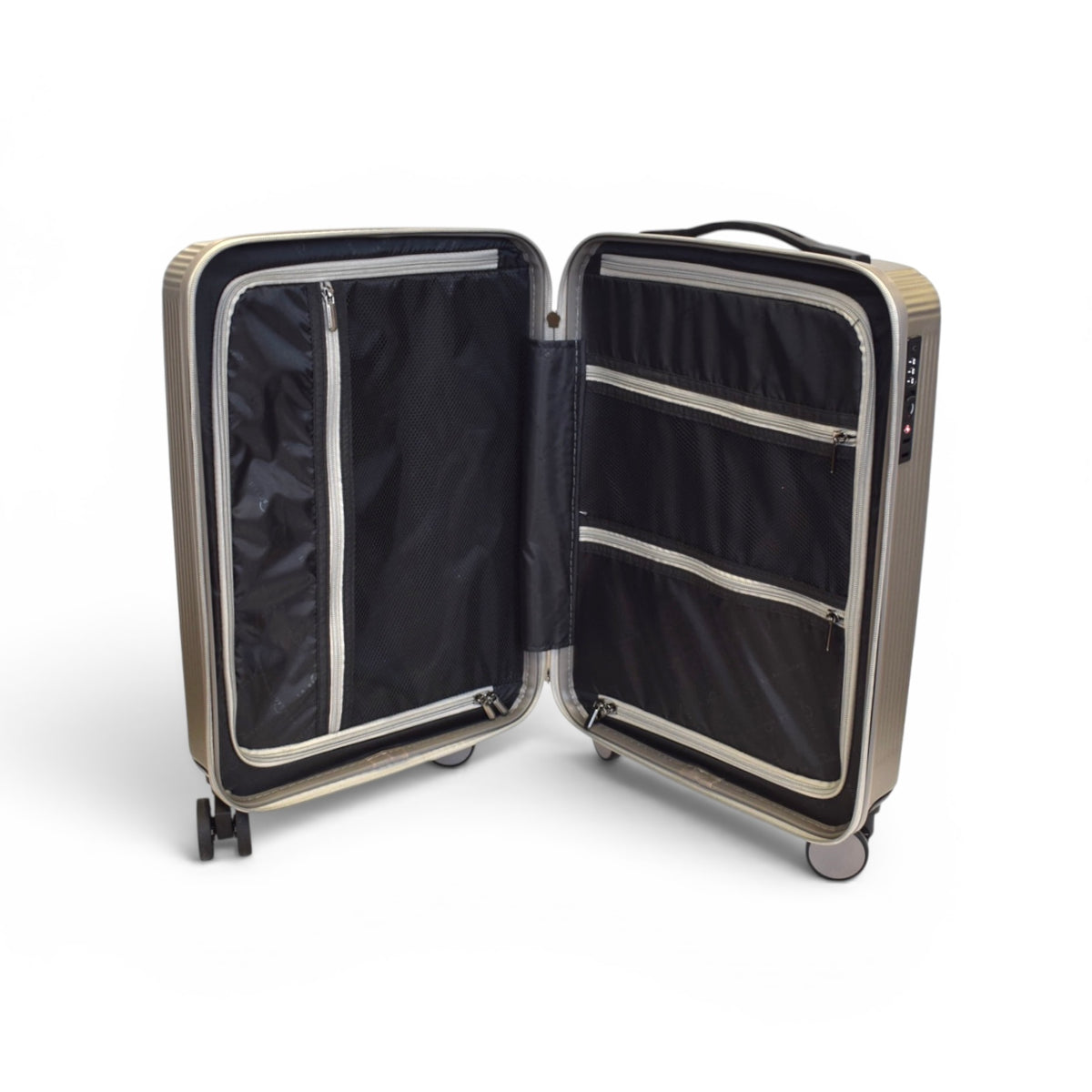 Valise cabine Plume - Argent