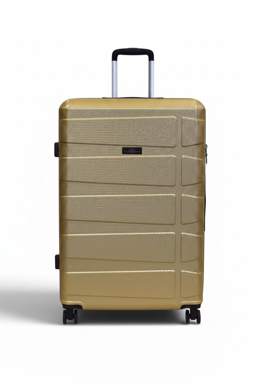 Valise XL Lucky28- Doré