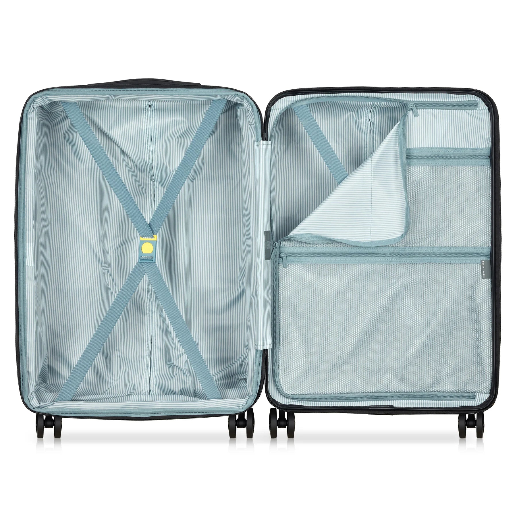 Valise extensible Delsey Air Armour 68 cm Vert Sauge