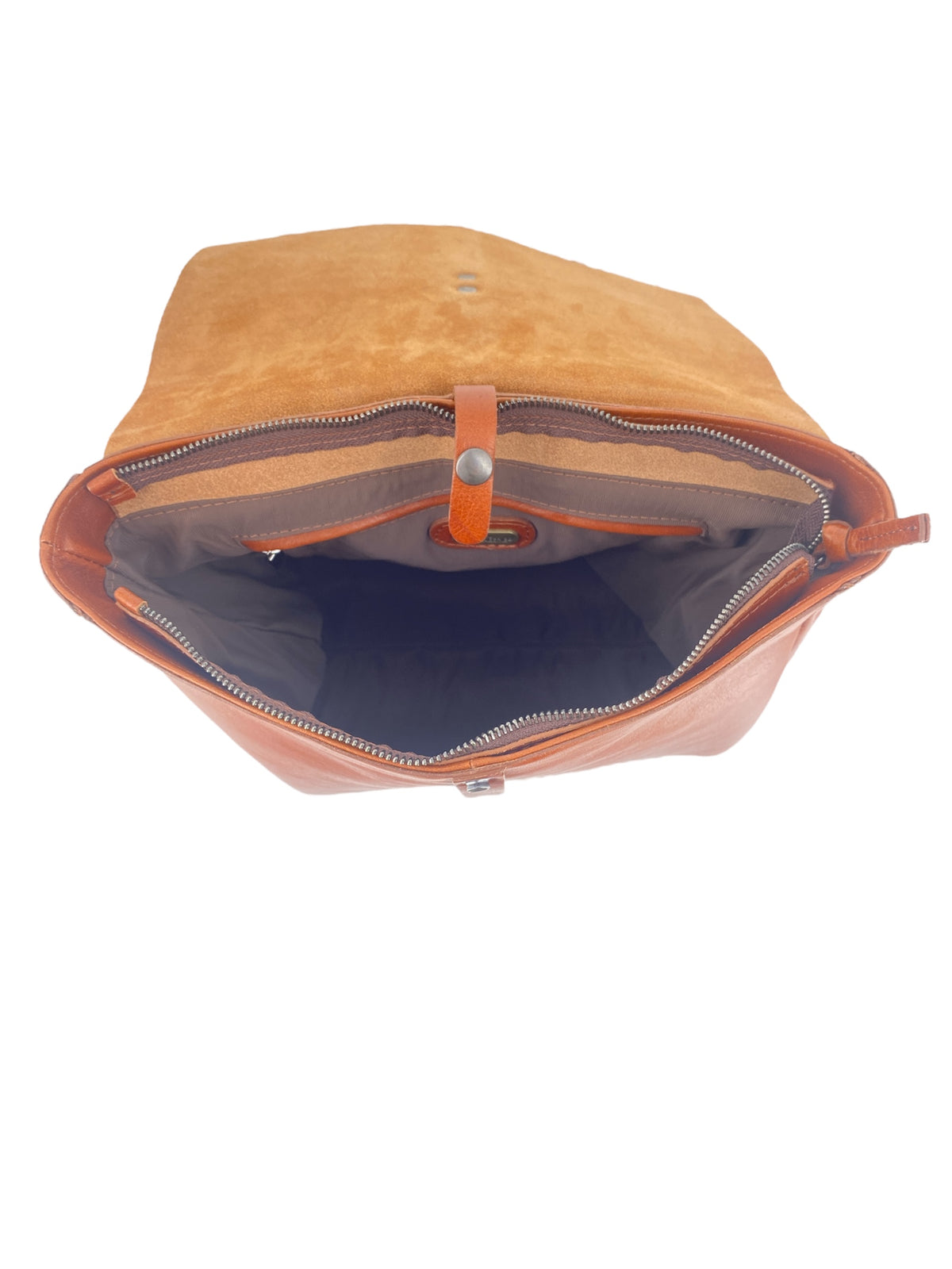 Sac à dos cuir Marron
