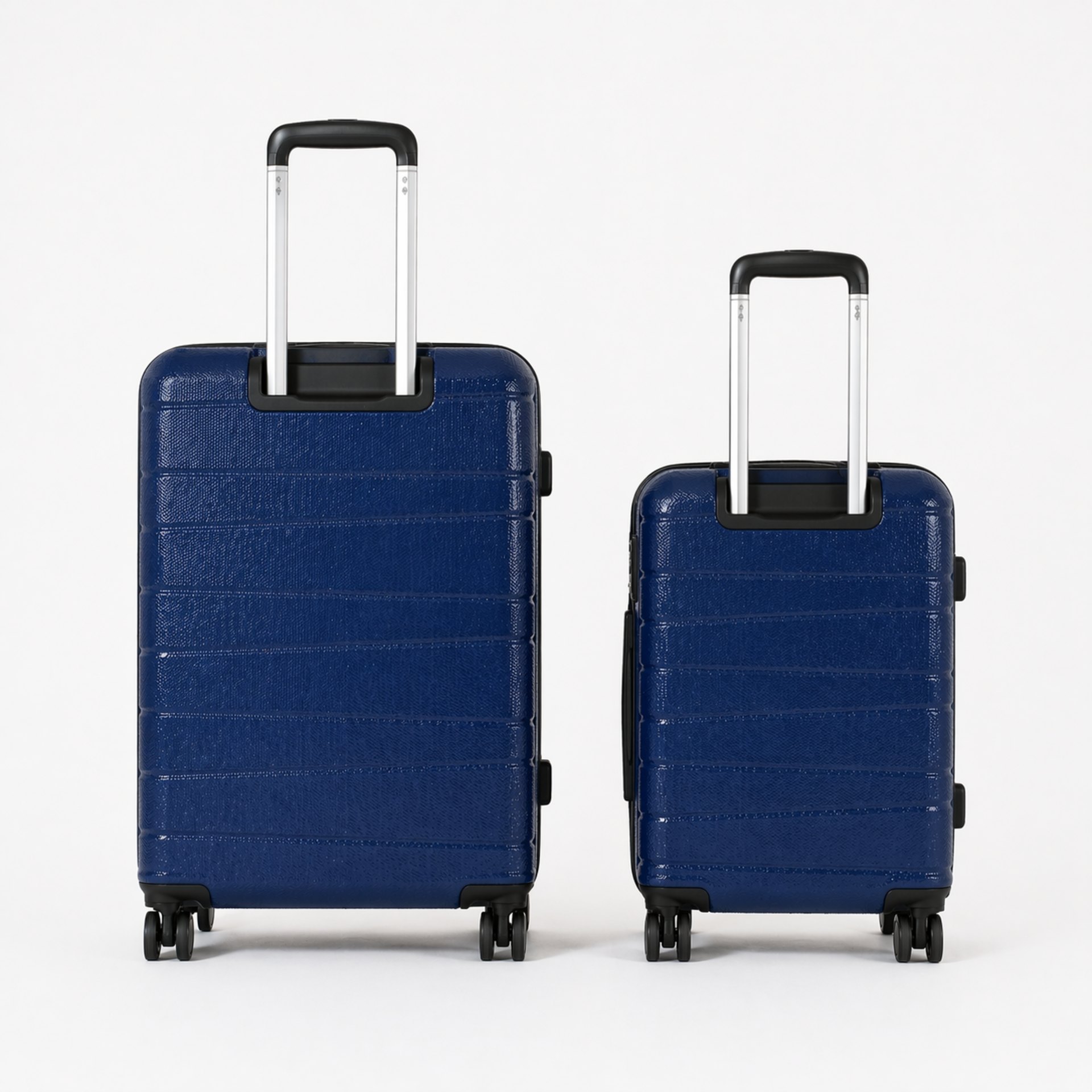 Duo de valises Lucky (Cabine + Medium) - Bleu